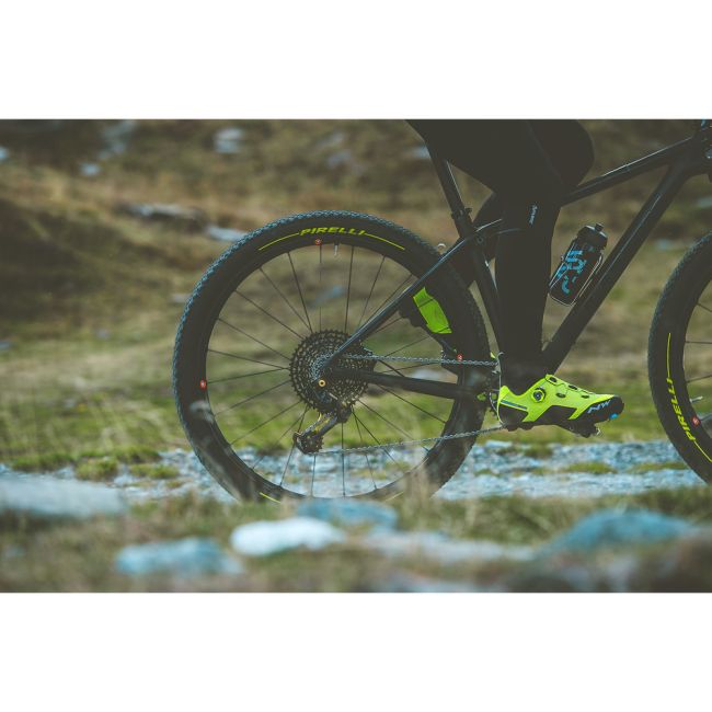 Northwave - pantofi ciclism MTB iarna Celsius XC Arctic GTX - negru galben fluo reflectorizant