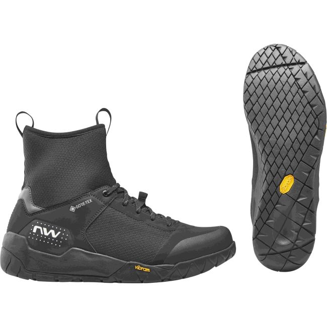 Northwave - pantofi ciclism MTB iarna Multicross mid gtx shoes - negru