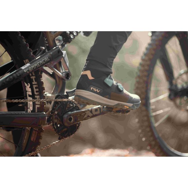 Northwave - pantofi ciclism MTB iarna kingrock plus gtx shoes - negru maro