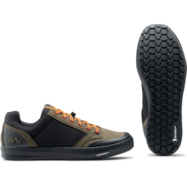 Northwave - pantofi ciclism MTB Flat - Tribe 2 - Forest Green