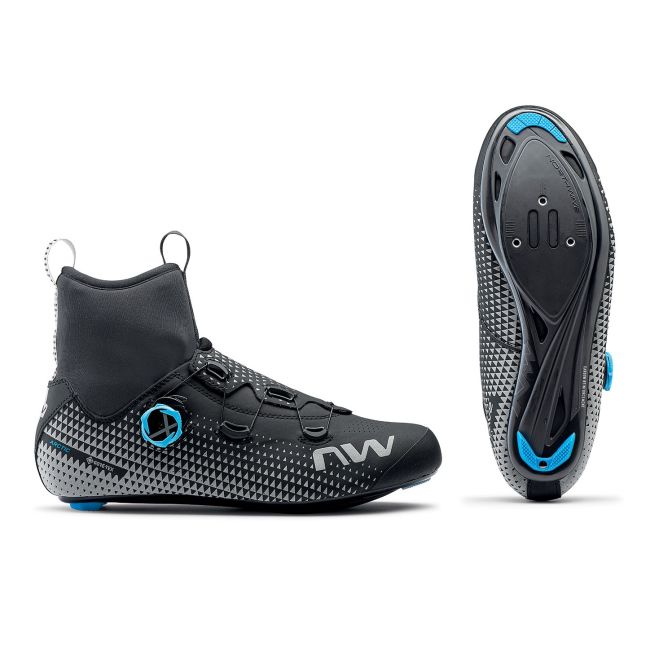 Northwave - pantofi pentru ciclism Sosea de iarna Celsius R Artic GTX - negru gri inchis
