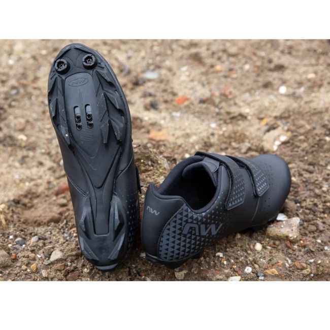 Northwave Spike 3 - pantofi ciclism MTB XC - negru