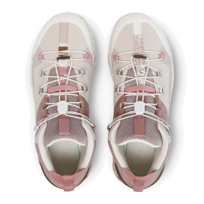 On Cloudtrax - ghete sport pentru femei - Roz alb Ivory