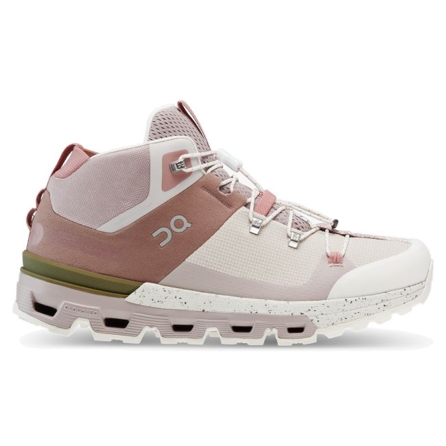 On Cloudtrax - ghete sport pentru femei - Roz alb Ivory