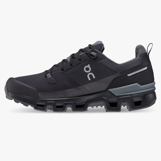 On Cloudwander Waterproof - pantofi alergare pentru barbati - negru eclipsa