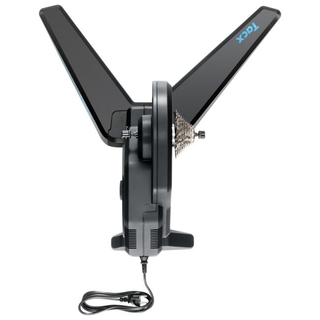Tacx - Pachet produse home trainer smart direct drive Tacx Flux 2 pentru antrenamente indoor + centura HRM-Dual + Trainer Mat + abonament Tacx Premium 6 luni