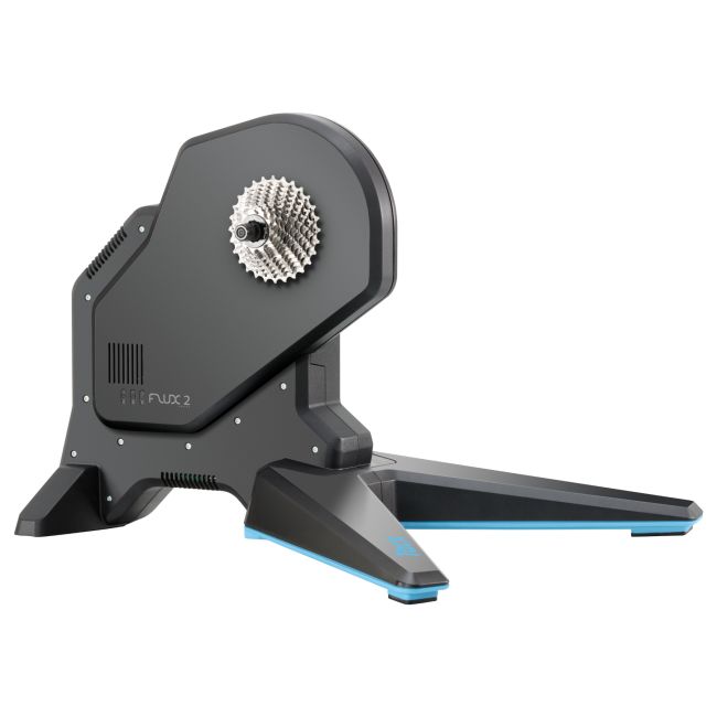 Tacx - Pachet produse home trainer smart direct drive Tacx Flux 2 pentru antrenamente indoor + centura HRM-Dual + Trainer Mat + abonament Tacx Premium 6 luni