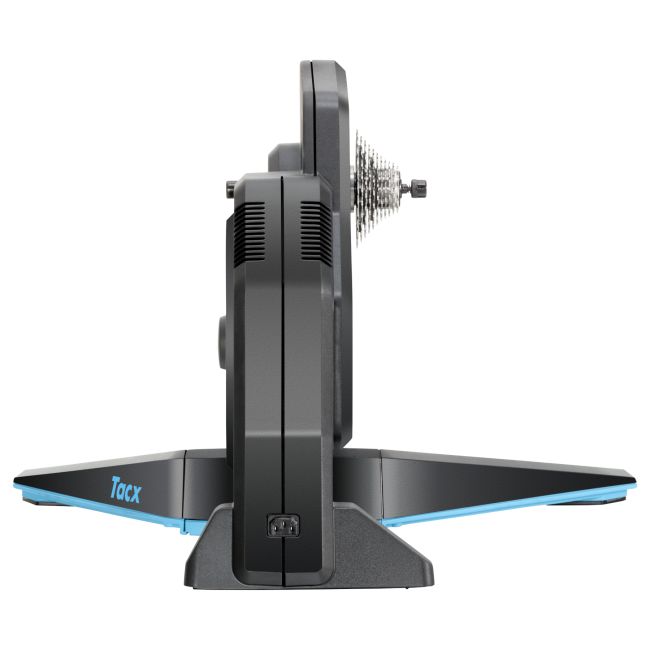 Tacx - Pachet produse home trainer smart direct drive Tacx Flux 2 pentru antrenamente indoor + centura HRM-Dual + Trainer Mat + abonament Tacx Premium 6 luni