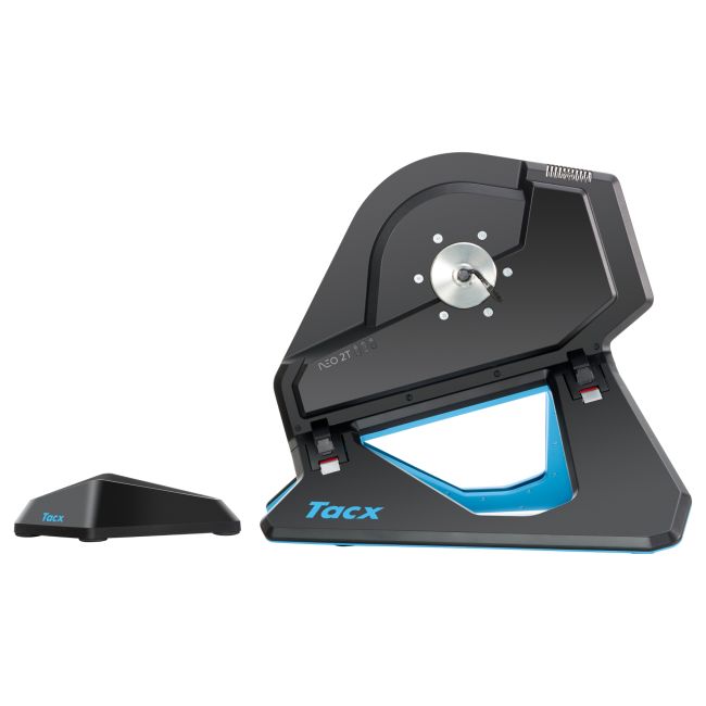 Tacx - Pachet produse home trainer smart direct drive Tacx Neo 2T pentru antrenamente indoor + accesoriu Motion Plates + Trainer Mat + abonament Tacx Premium 6 luni