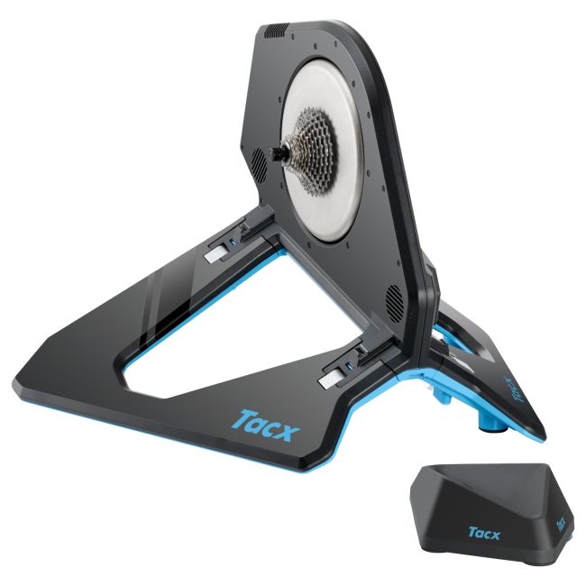Tacx - Pachet produse home trainer smart direct drive Tacx Neo 2T pentru antrenamente indoor + accesoriu Motion Plates + Trainer Mat + abonament Tacx Premium 6 luni