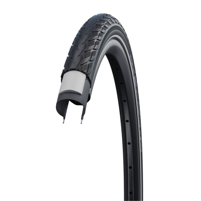 Cauciuc SCHWALBE Delta Cruiser Plus - 700x37C (37-622) HS431 B/B+RT, Green - Sarma