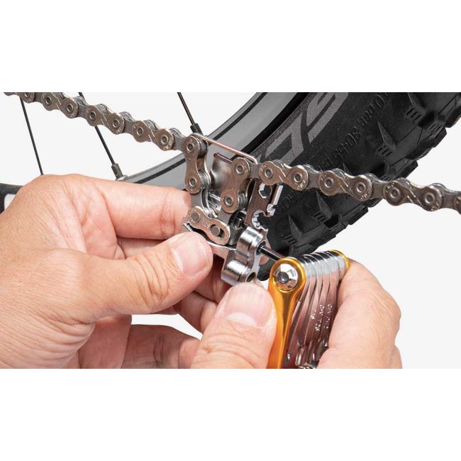 Topeak - set chei bicicleta Mini PT 30 multitool - argintiu