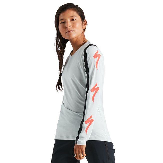 Tricou SPECIALIZED Women's Trail LS - Dove Grey