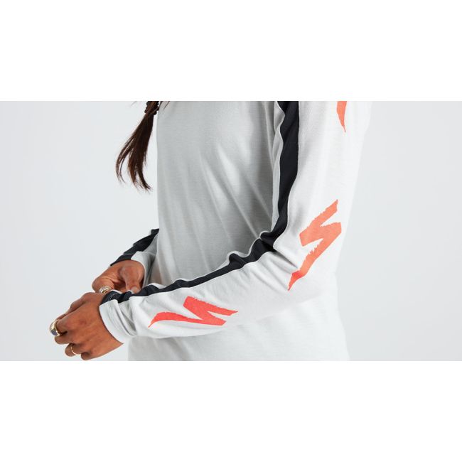 Tricou SPECIALIZED Women's Trail LS - Dove Grey