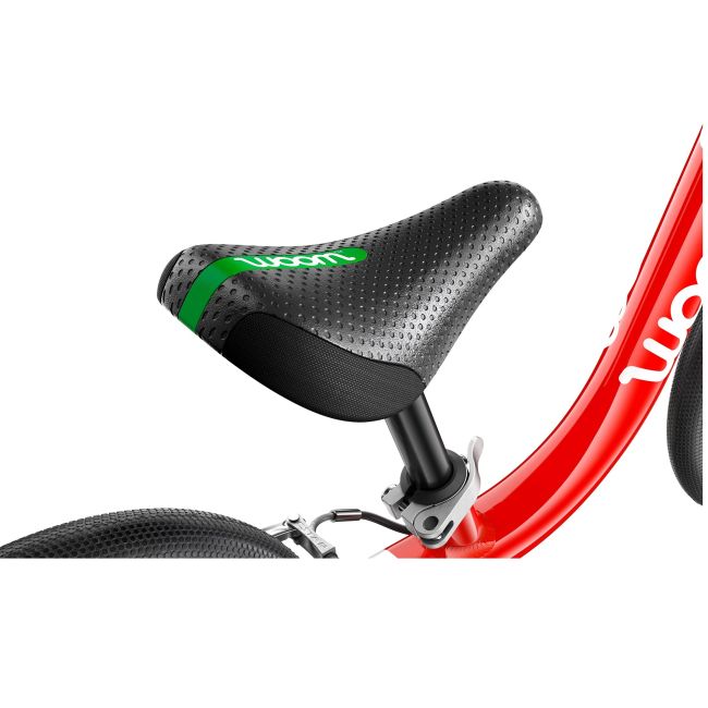 Woom - bicicleta copii 12" Woom 1, varsta recomandata 1,5-3,5 ani (82-100cm) - 2,95kg - rosu intens alb