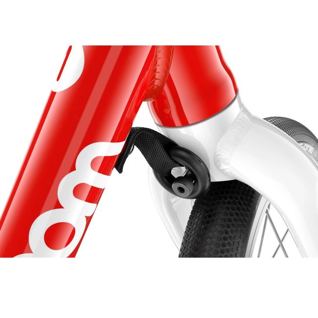 Woom - bicicleta copii 12" Woom 1, varsta recomandata 1,5-3,5 ani (82-100cm) - 2,95kg - rosu intens alb