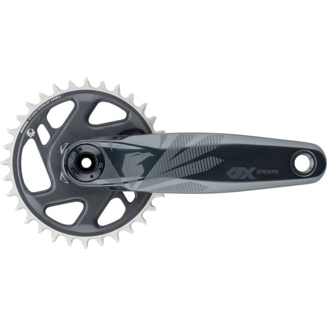 Angrenaj SRAM GX Eagle Boost DUB 12 175mm 32T, Culoare: Black