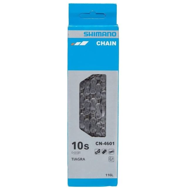 Shimano - lant Bicicleta 10 viteze TiagRA CN-460, 116 zale - argintiu