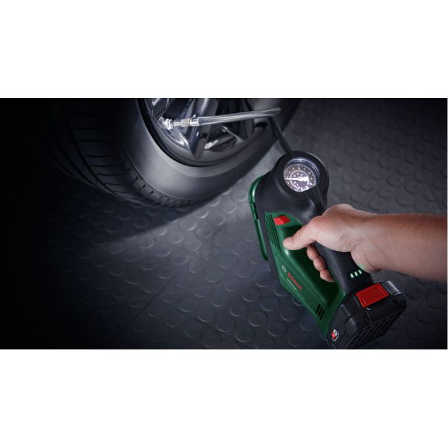 Bosch - pompa electrica universala pentru bicicleta, alimentare cu baterie, Cordless Pneumatic Pump 18V + Starter-Set 18V