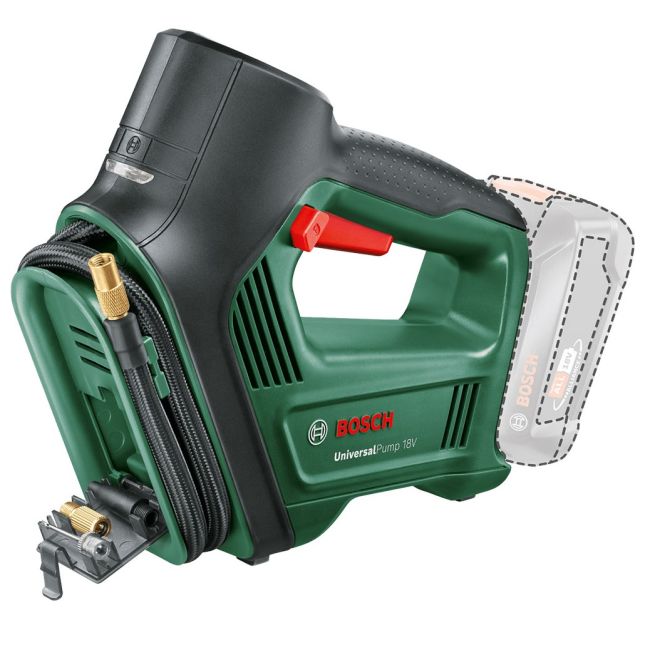 Bosch - pompa electrica universala pentru bicicleta, alimentare cu baterie, Cordless Pneumatic Pump 18V + Starter-Set 18V
