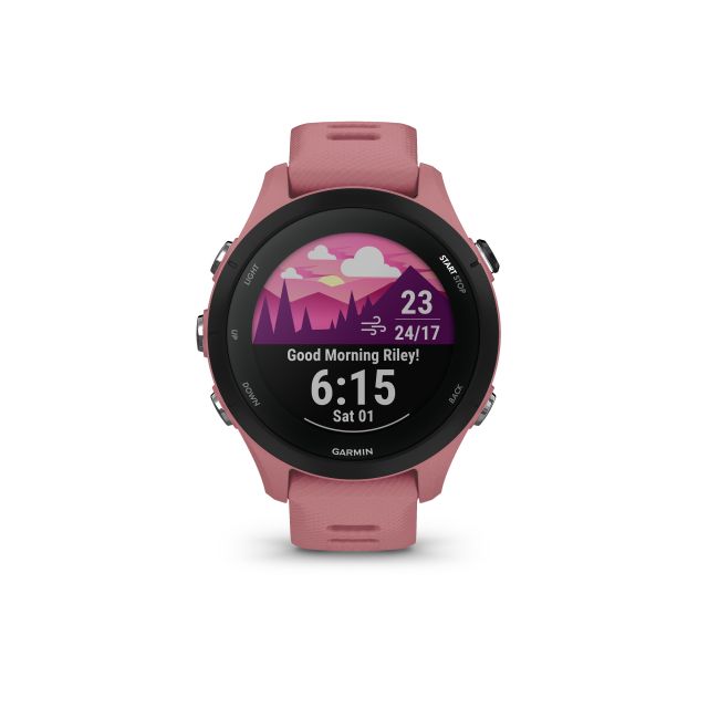 Garmin - Forerunner 255s ceas multisport cu GPS - roz