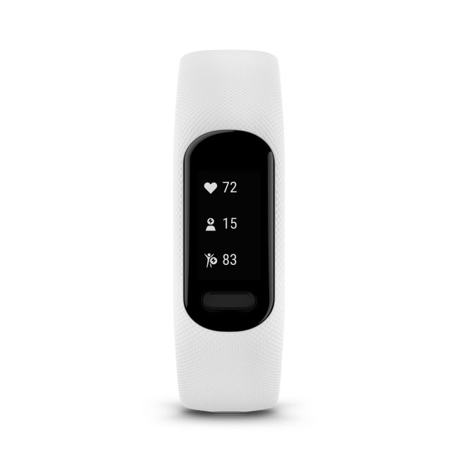 Garmin - Vivosmart 5 tracker fitness - alb - SM