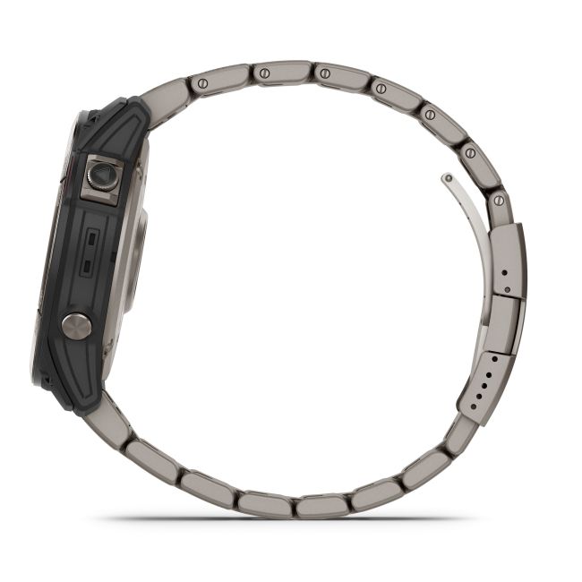 Garmin - quatix 7x Solar Titanium - ceas inteligent premium cu GPS