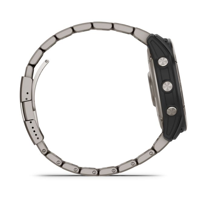 Garmin - quatix 7x Solar Titanium - ceas inteligent premium cu GPS