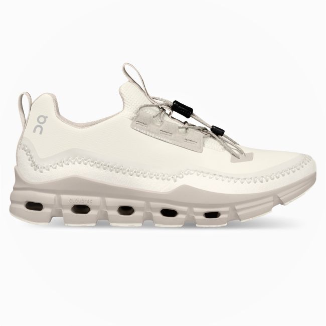 On Cloudaway - pantofi sport pentru femei - alb fildes perla