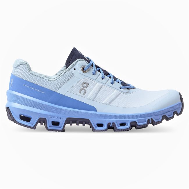 On Cloudventure - pantofi sport pentru femei - alb Arctic albastru deschis Marina