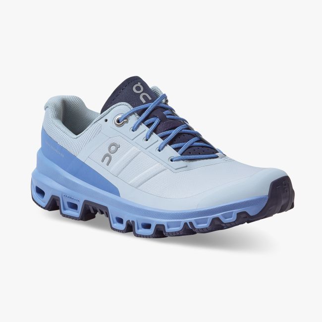 On Cloudventure - pantofi sport pentru femei - alb Arctic albastru deschis Marina