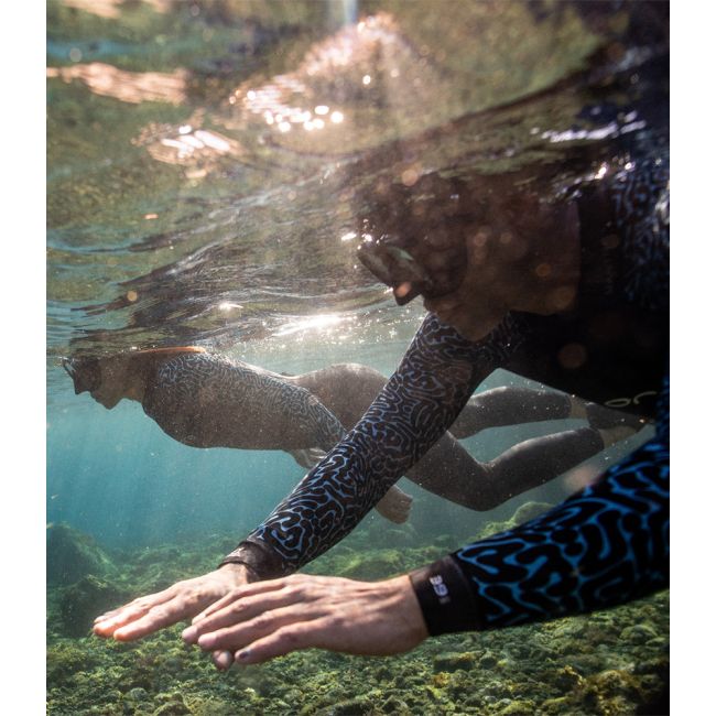 Orca - costum neopren pentru barbati Freedive Mantra 1 P wetsuit - negru albastru