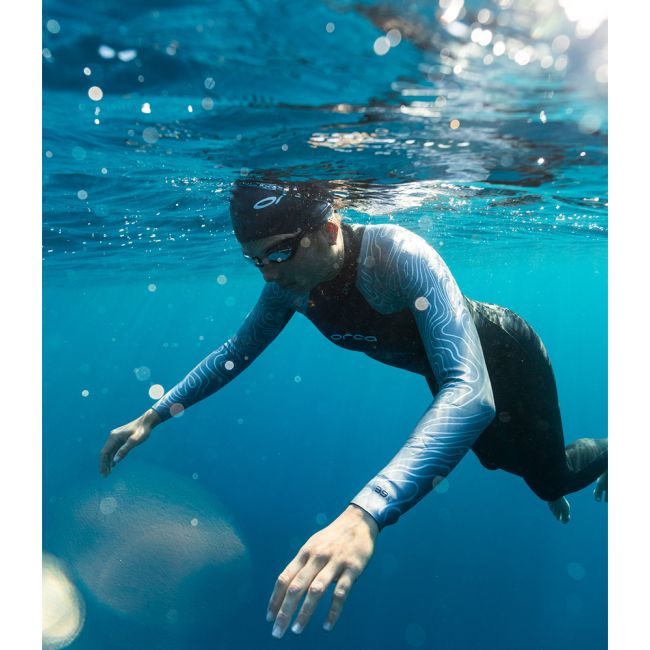 Orca - costum neopren pentru femei Freedive Zen 1 P wetsuit - negru gri alb