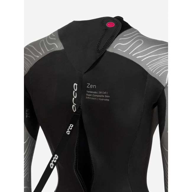 Orca - costum neopren pentru femei Freedive Zen 1 P wetsuit - negru gri alb