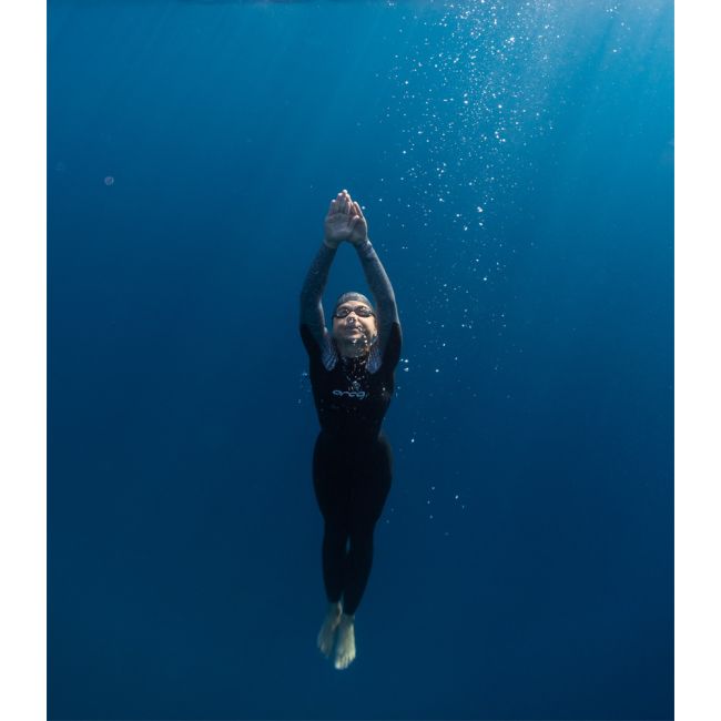 Orca - costum neopren pentru femei Freedive Zen 1 P wetsuit - negru gri alb