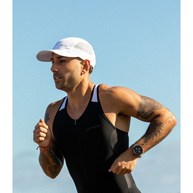 Orca - sapca alergare vreme calda Foldable Cap - alb