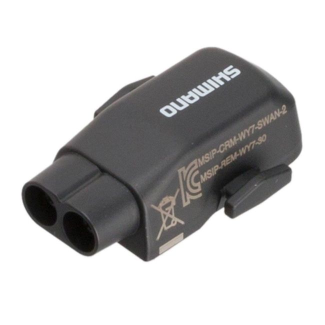 Shimano - adaptor unitate wireless Di2 EW-WU101 pentru bicicleta, E-TUBE PORT X 2 - negru