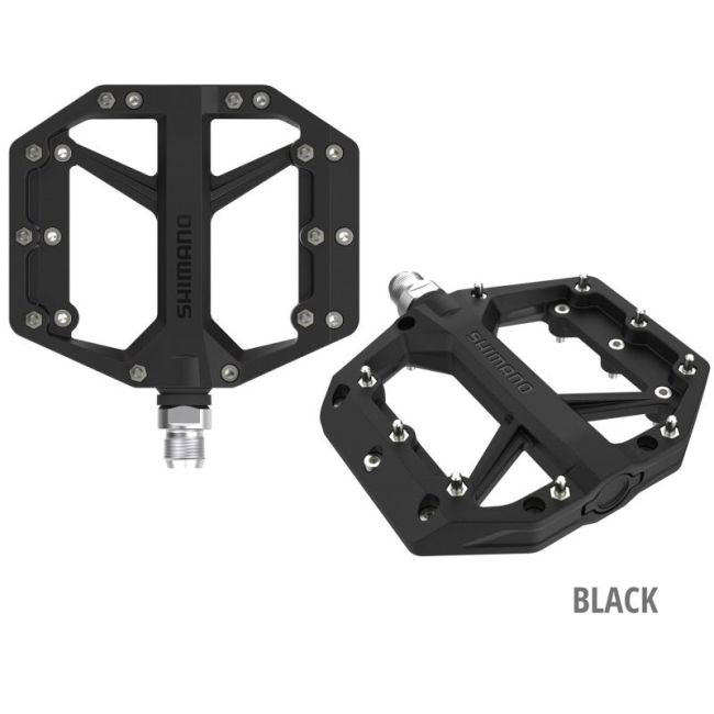 Shimano - pedale bicicleta MTB cu platforma Flat PD-GR400 - negru