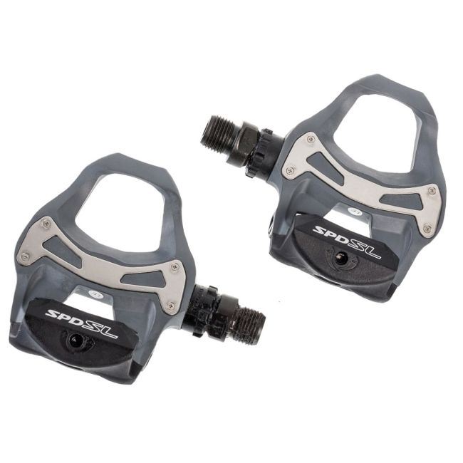 Shimano - pedale bicicleta sosea SPD-SL PD-R550 - gri inchis
