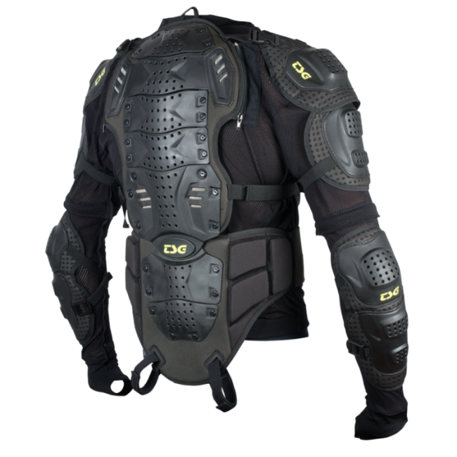 Armura TSG Backbone Trailfox - Black Yellow S