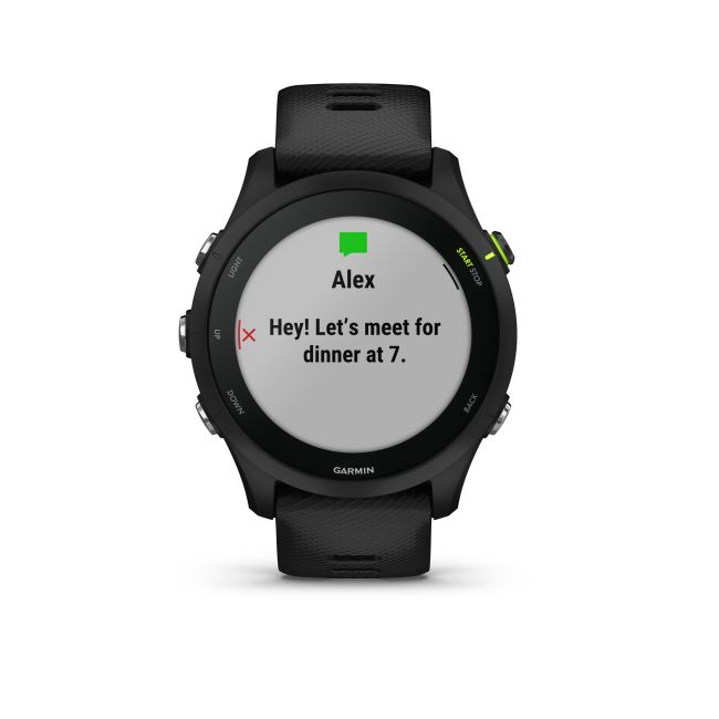 Garmin - Forerunner 255 Music ceas multisport cu GPS - negru
