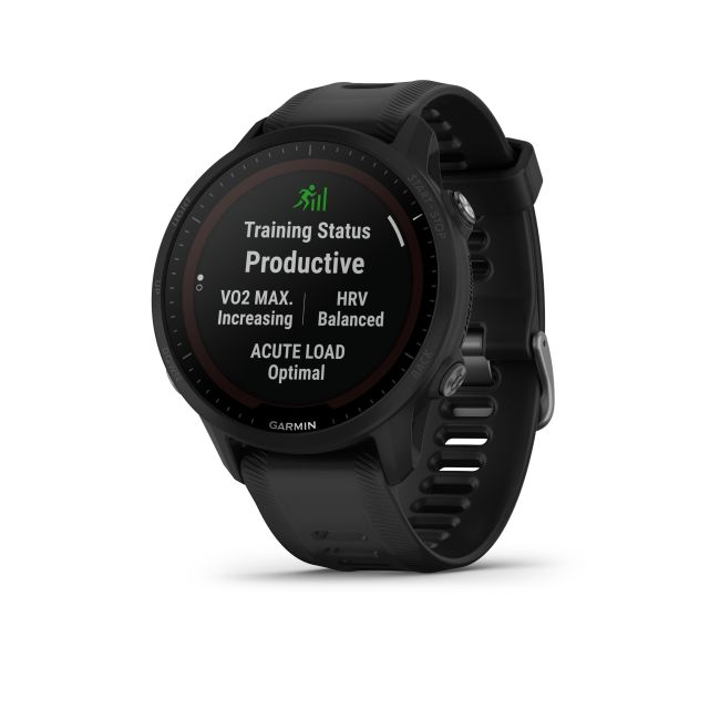 Garmin - Forerunner 955 Solar ceas multisport cu GPS - negru