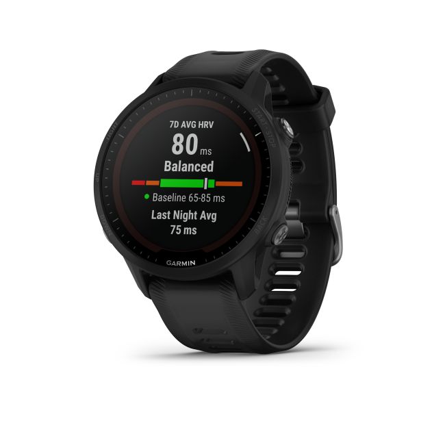 Garmin - Forerunner 955 Solar ceas multisport cu GPS - negru