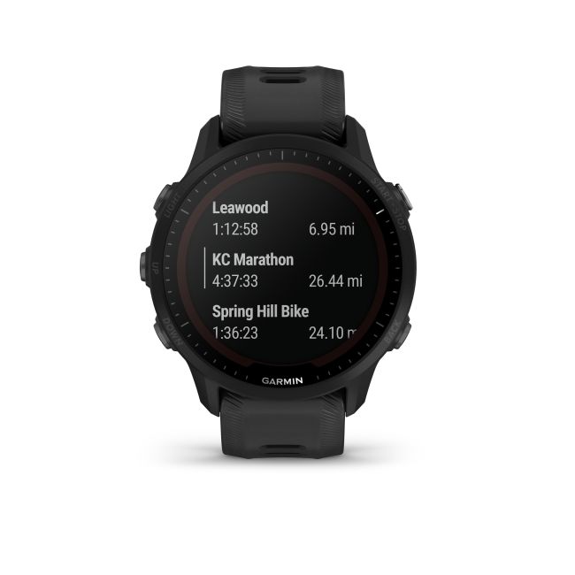 Garmin - Forerunner 955 Solar ceas multisport cu GPS - negru