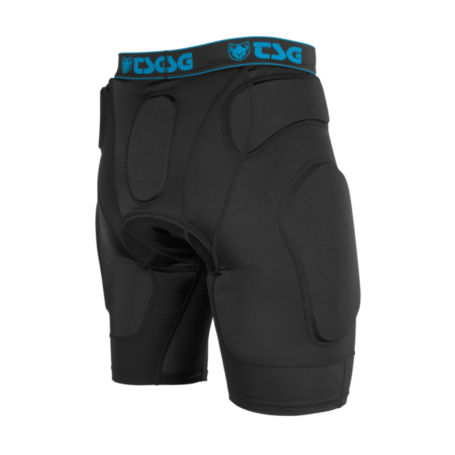 Pantaloni cu protectii TSG Mtb Crash Pant A - Black