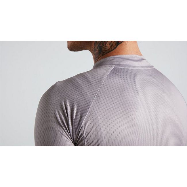 Tricou SPECIALIZED Men's SL Air Solid LS - Silver