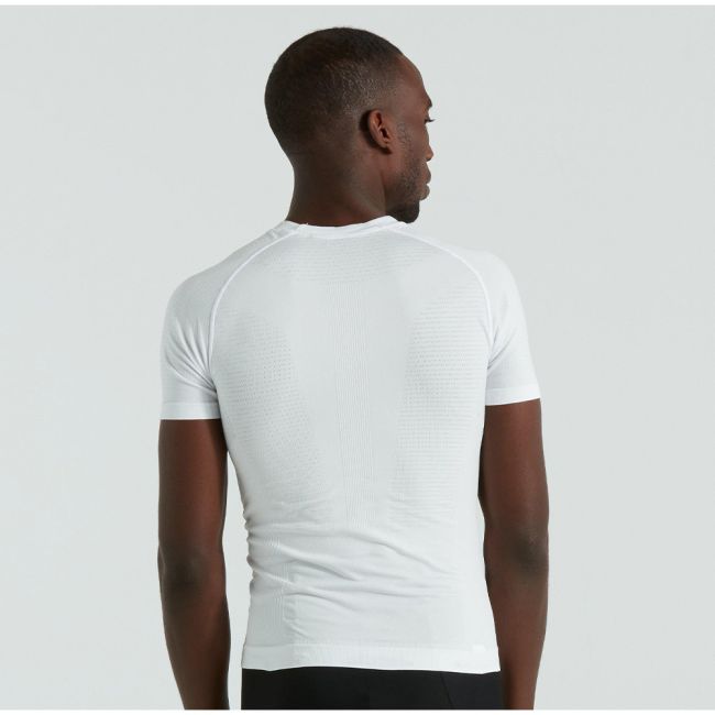 Tricou SPECIALIZED Seamless Men's Light Baselayer SS - White