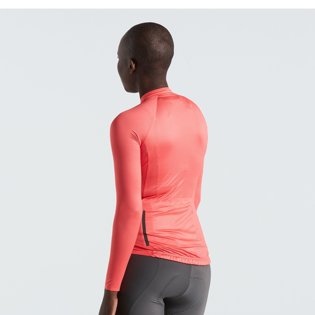 Tricou SPECIALIZED Women's SL Air Solid LS - Vivid Coral