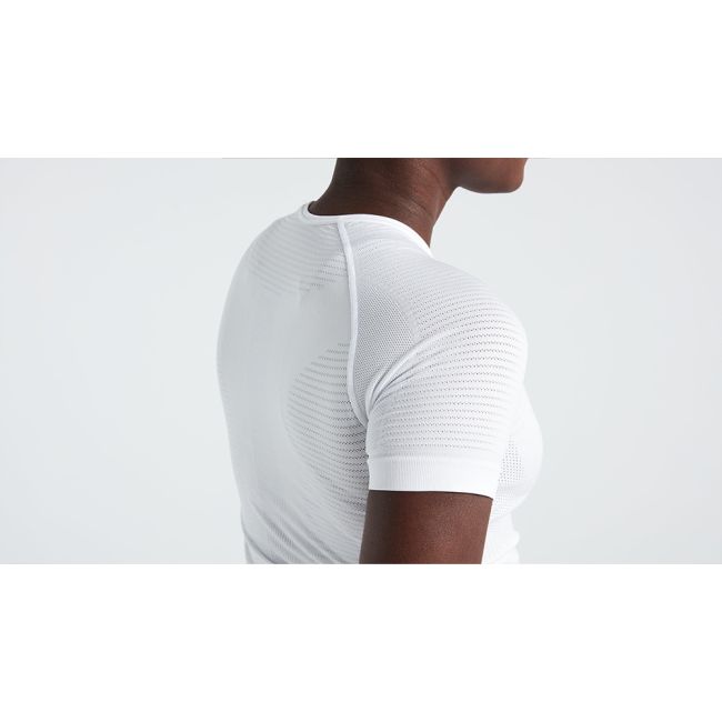 Tricou SPECIALIZED Women's Seamless Light SS Baselayer - White