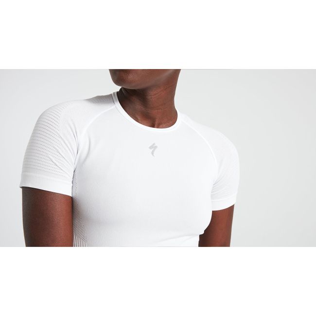 Tricou SPECIALIZED Women's Seamless Light SS Baselayer - White